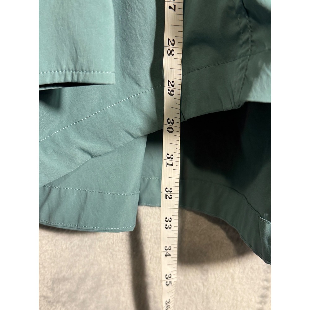 Athleta Teal Pullover Half Zip Anorak Jacket Womens XL Lightweight oversized - Picture 4 of 13